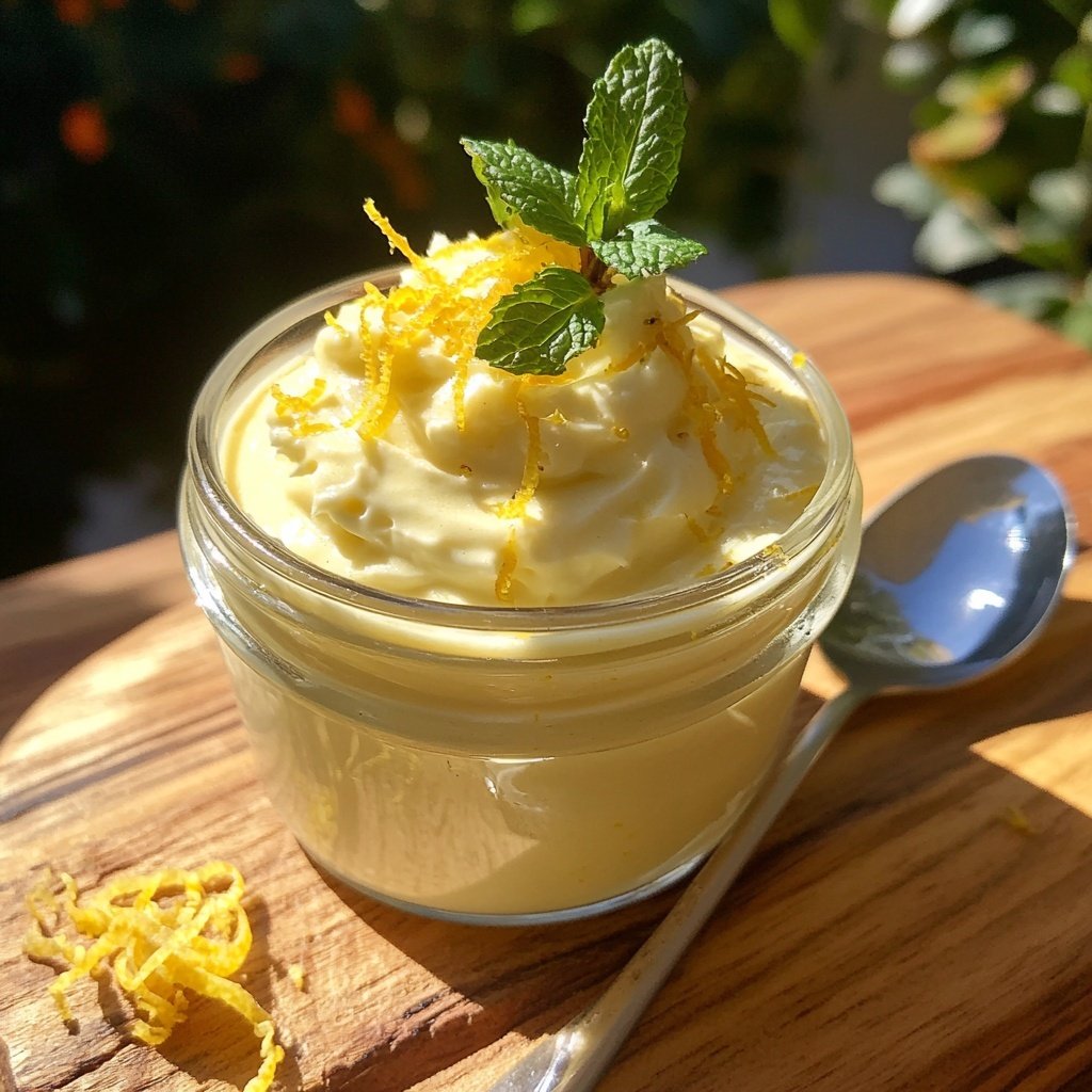 Meyer Lemon Posset Cream