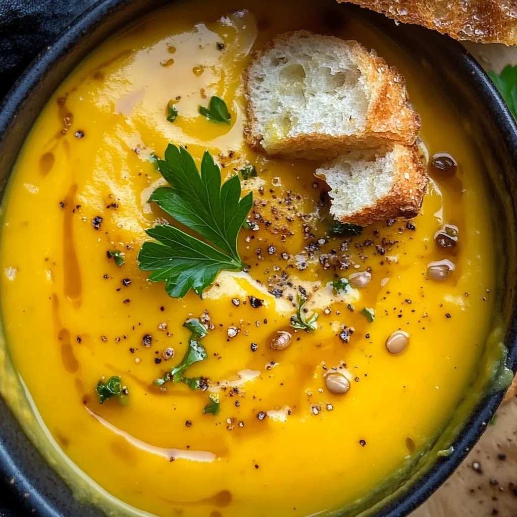 Protein-Packed Butternut Squash Soup