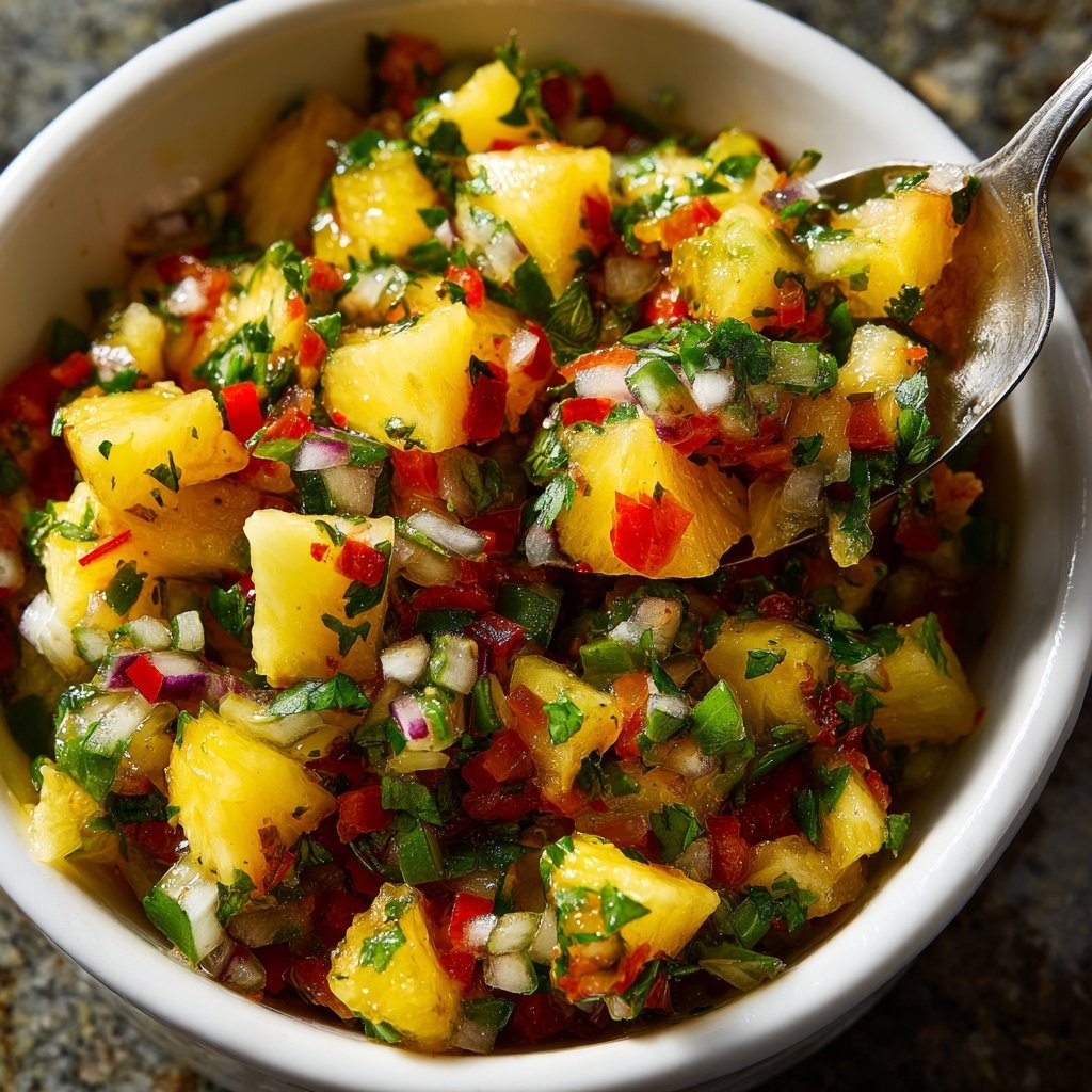 Pineapple Salsa with Lime