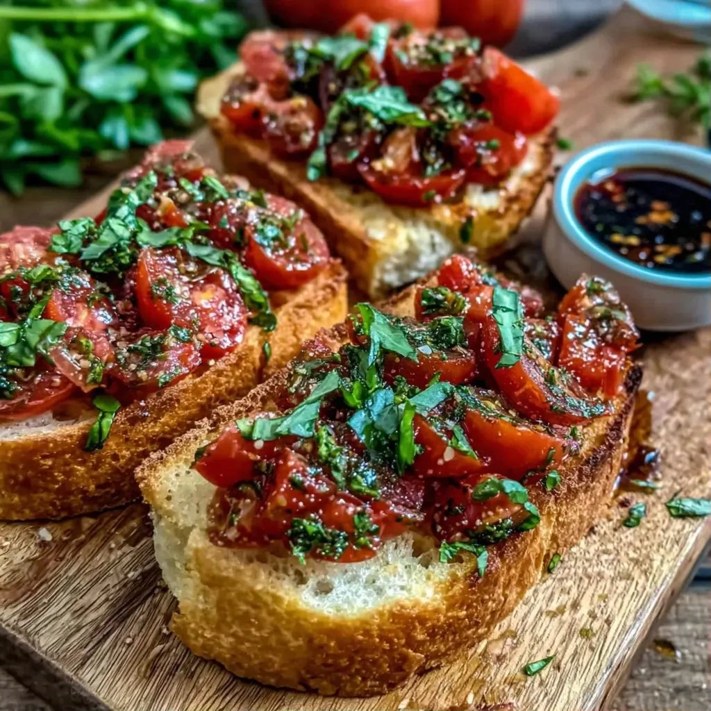 Tomato Basil Bruschetta