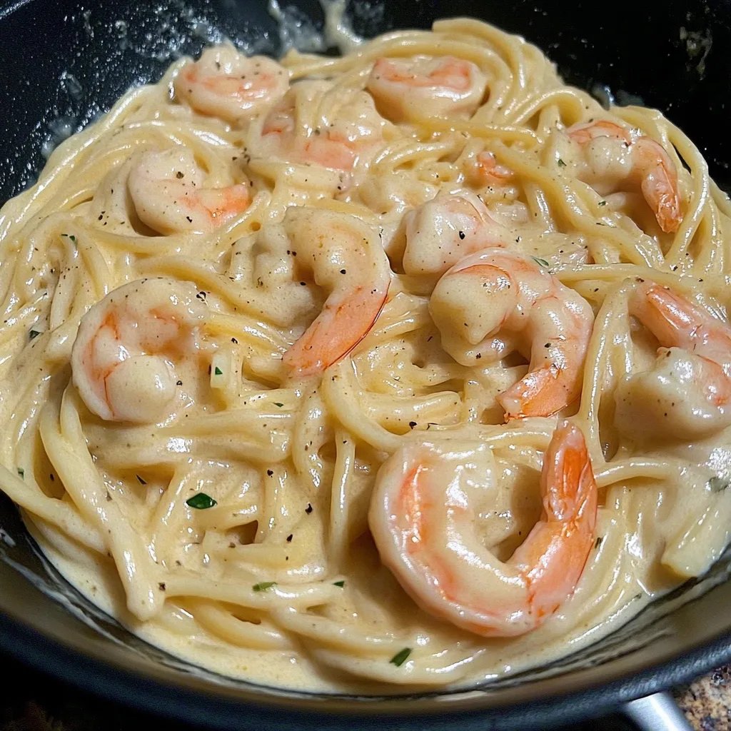 One Pan Shrimp Fettuccine Alfredo: An Amazing Ultimate Recipe