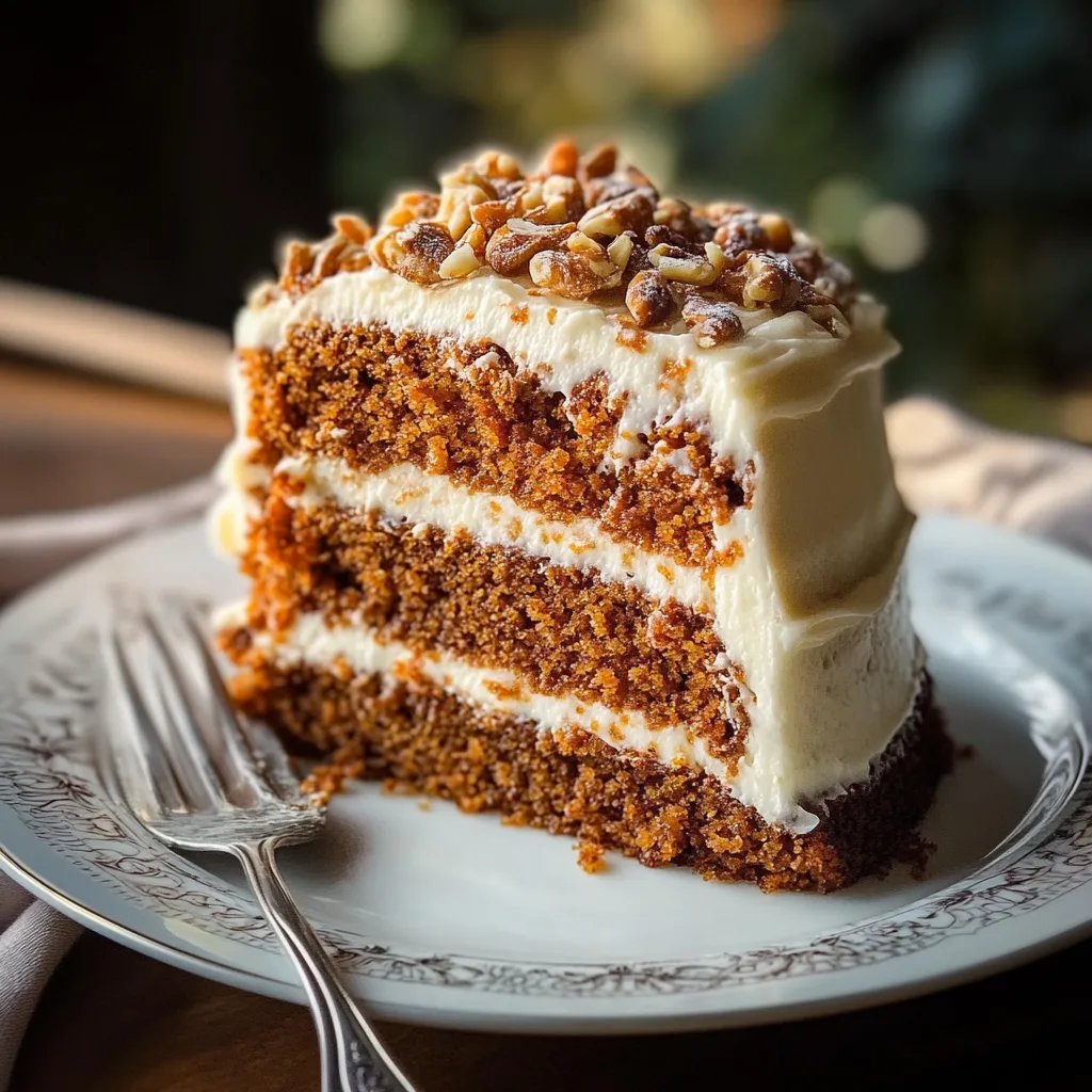 Moist & Easy Carrot Cake Recipe