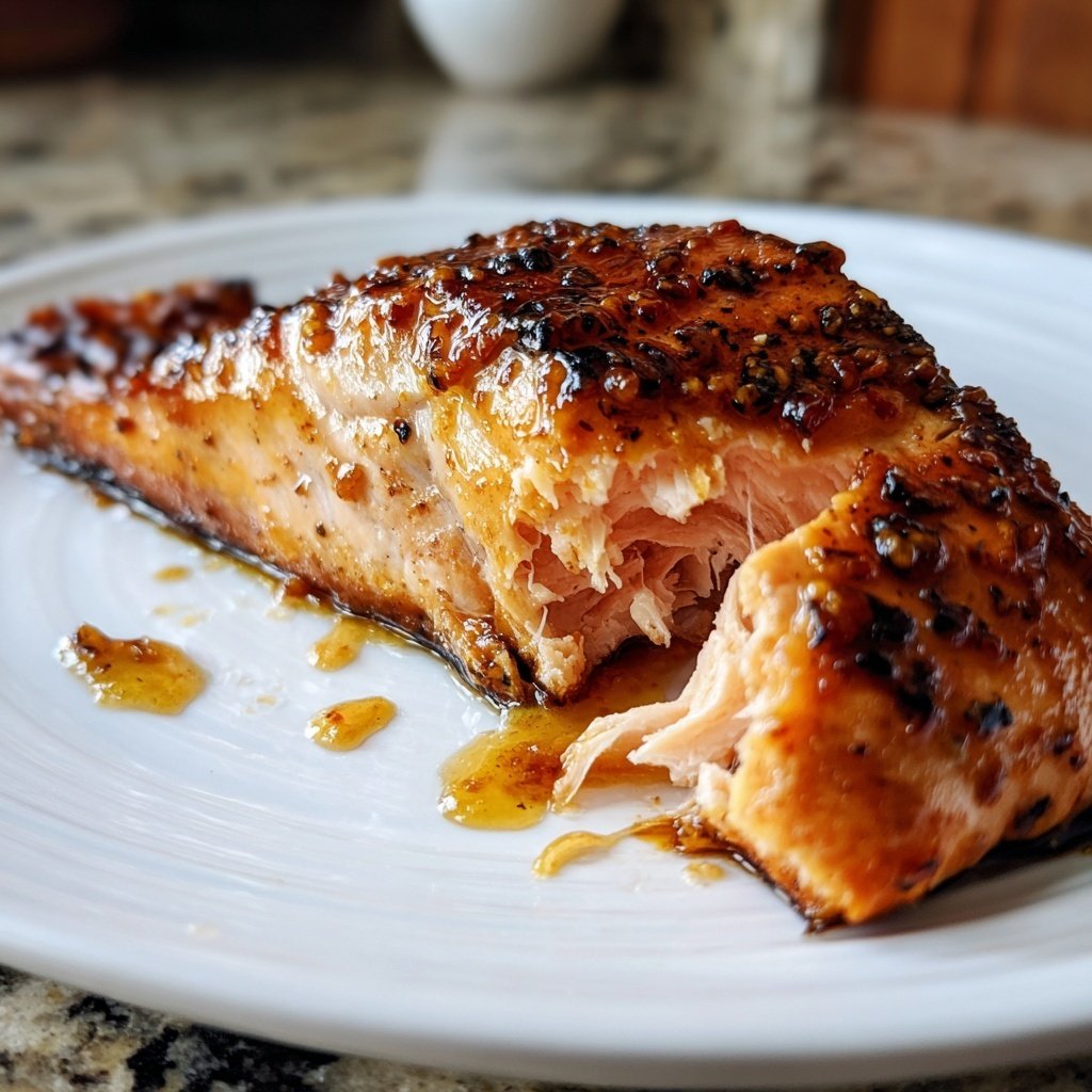 Yuzu Miso Glazed Salmon Filet
