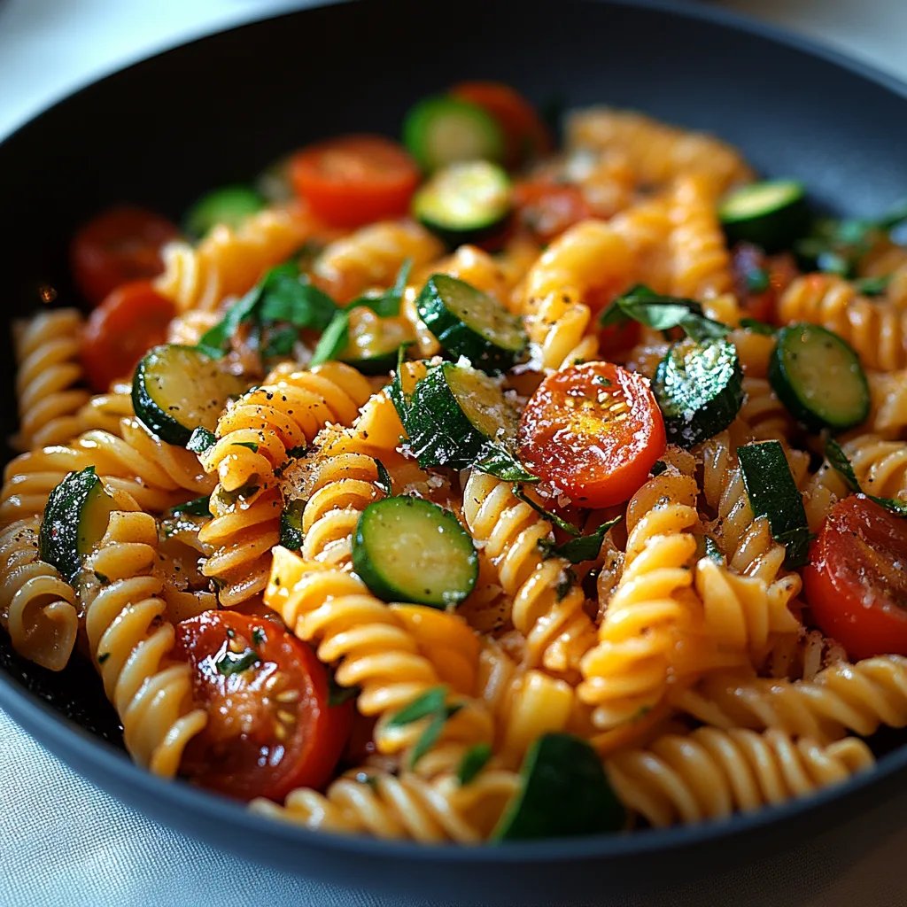 Tomato Zucchini Pasta: An Amazing Ultimate Recipe