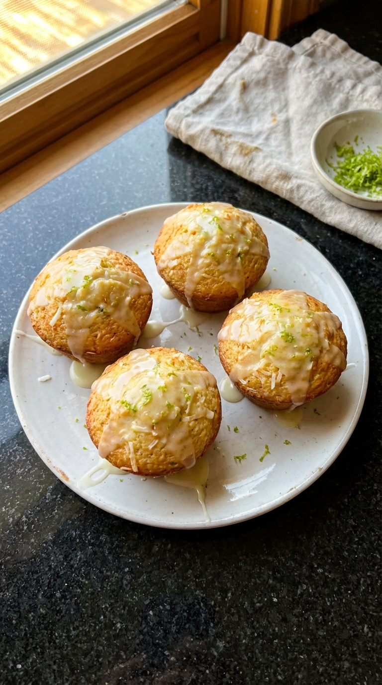 Delicious Coconut Lime Muffins