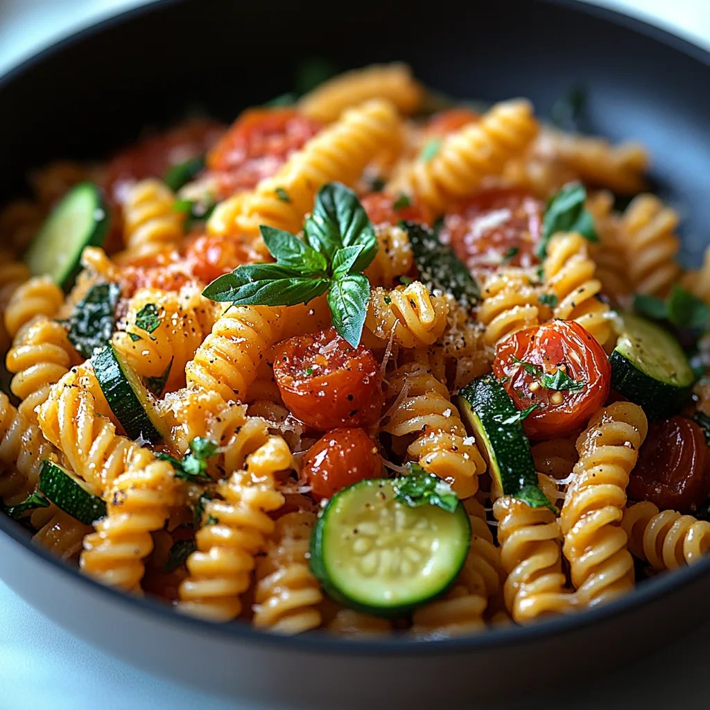 Tomato Zucchini Pasta: An Amazing Ultimate Recipe for Everyone