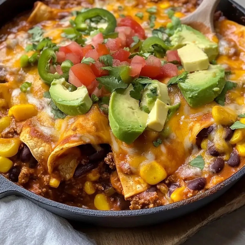 Healthy Enchilada Skillet: An Incredible 30-Minute Recipe