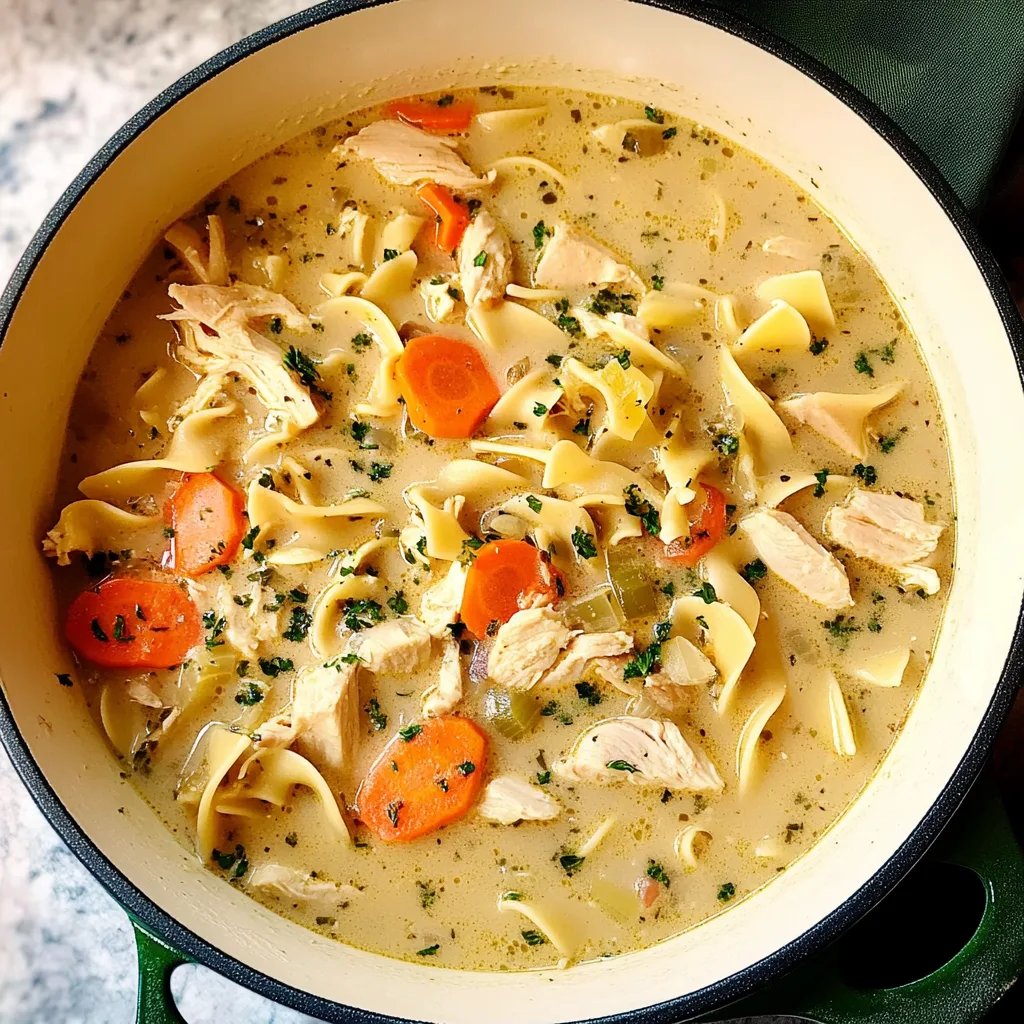 Creamy Chicken Noodle Soup: An Incredible Ultimate Recipe You’ll Adore