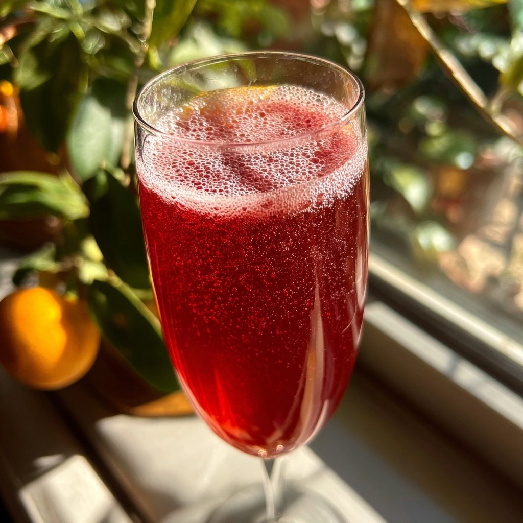 Cranberry Mimosa