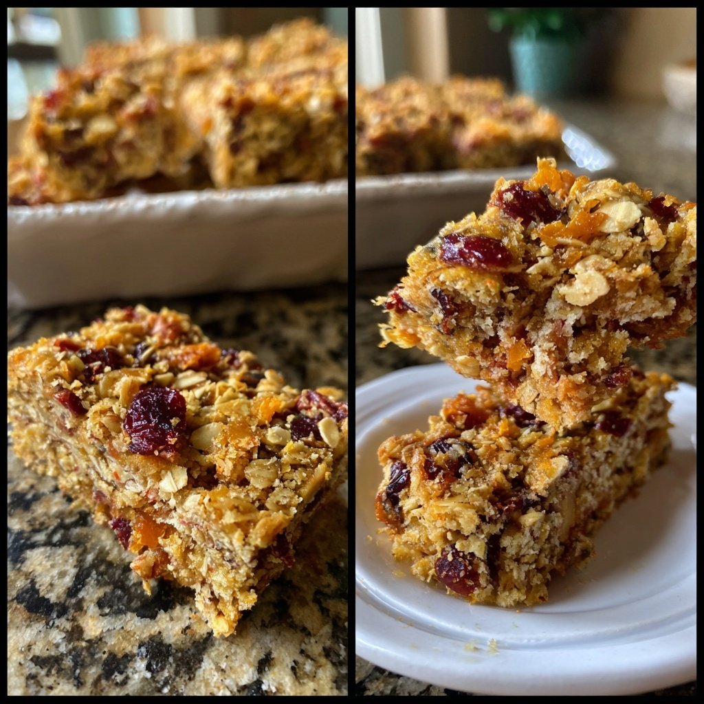 Everything Oatmeal Bake Bars for Week