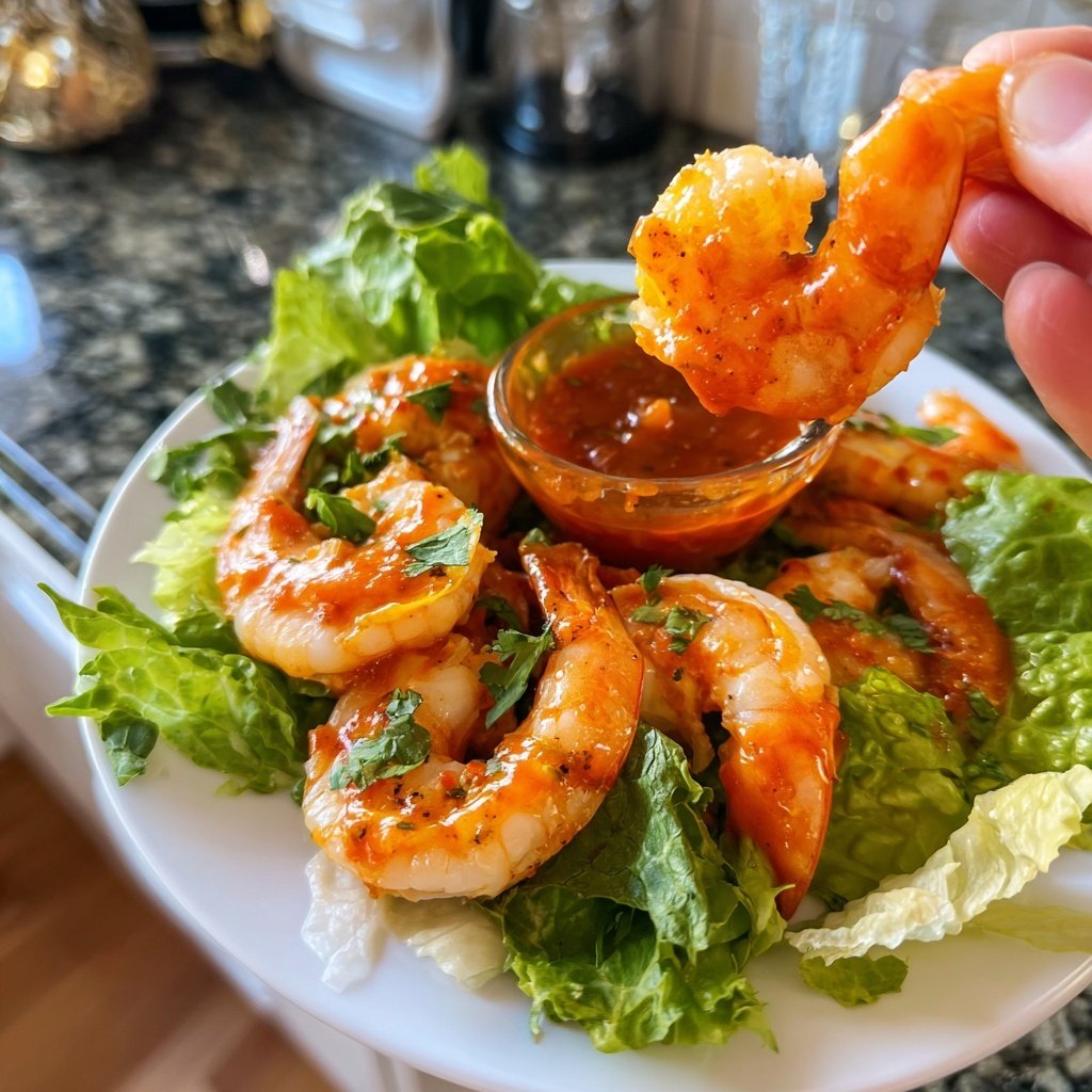 Prawn Cocktail with Spicy Sauce