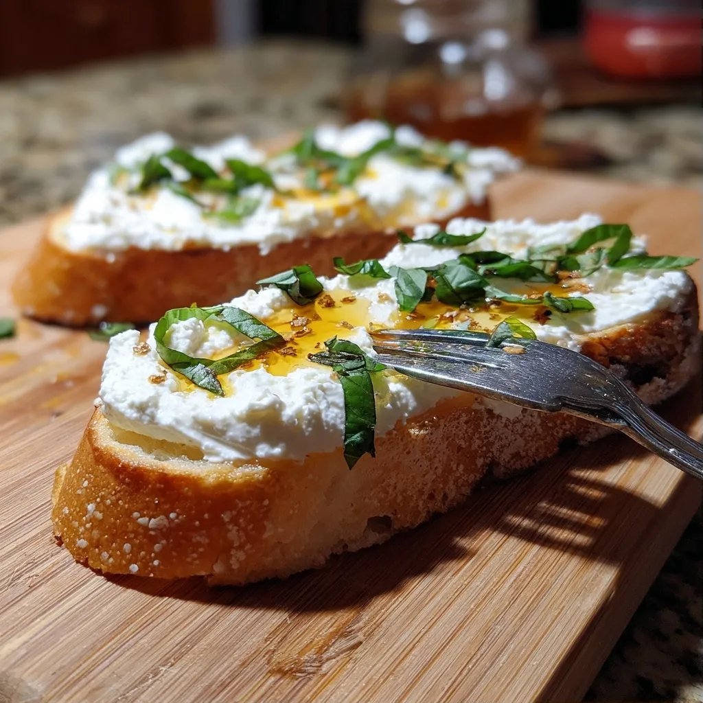 Whipped Ricotta Toast