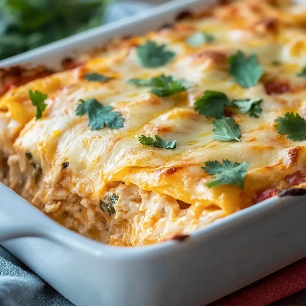 White Chicken Enchilada Casserole: An Amazing Ultimate Recipe