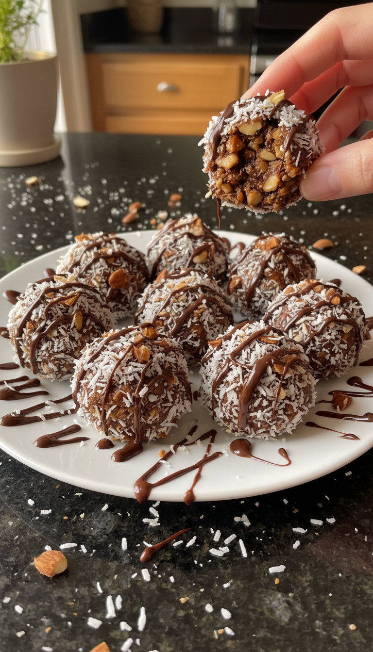 Almond Joy Energy Bites
