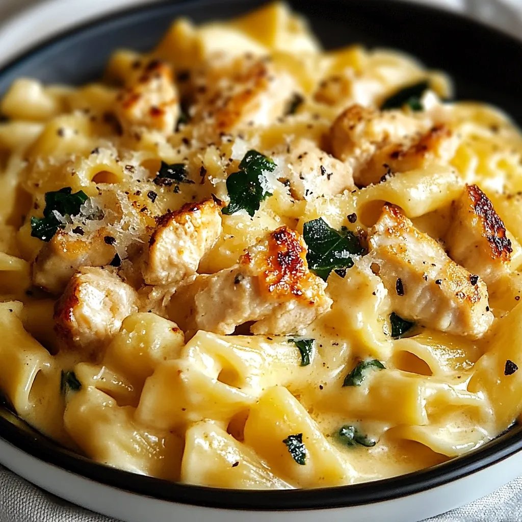 Easy Parmesan Chicken Pasta