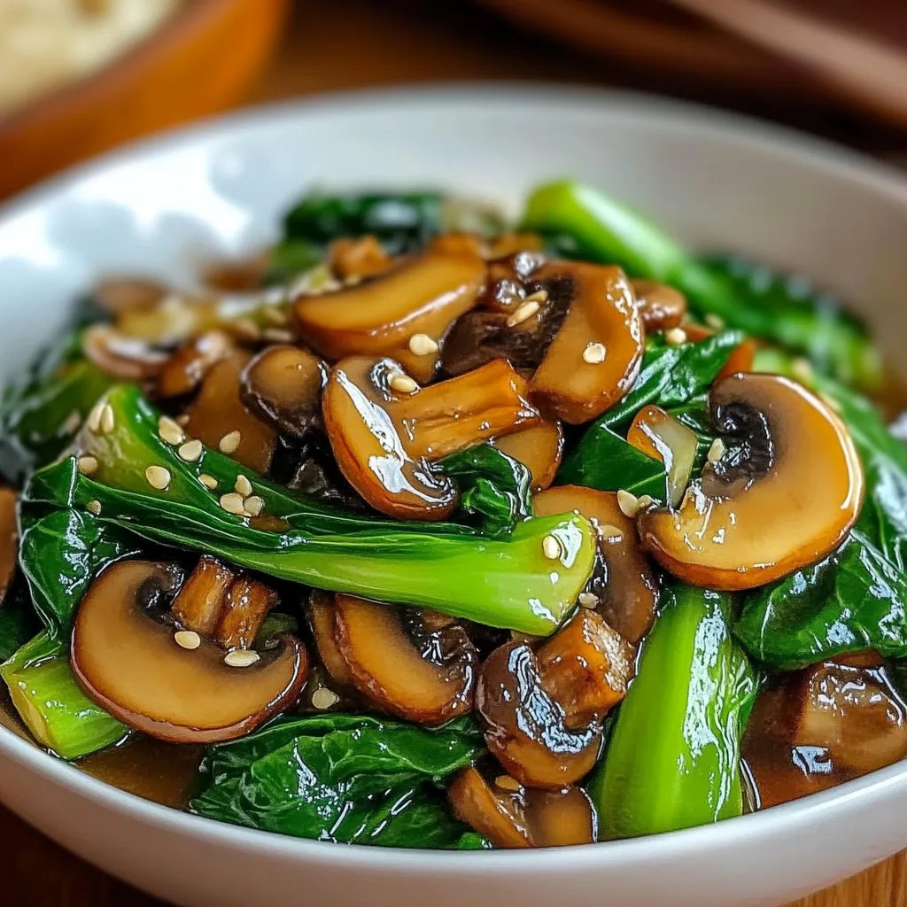 Bok Choy and Mushroom Stir Fry: An Amazing Ultimate Recipe