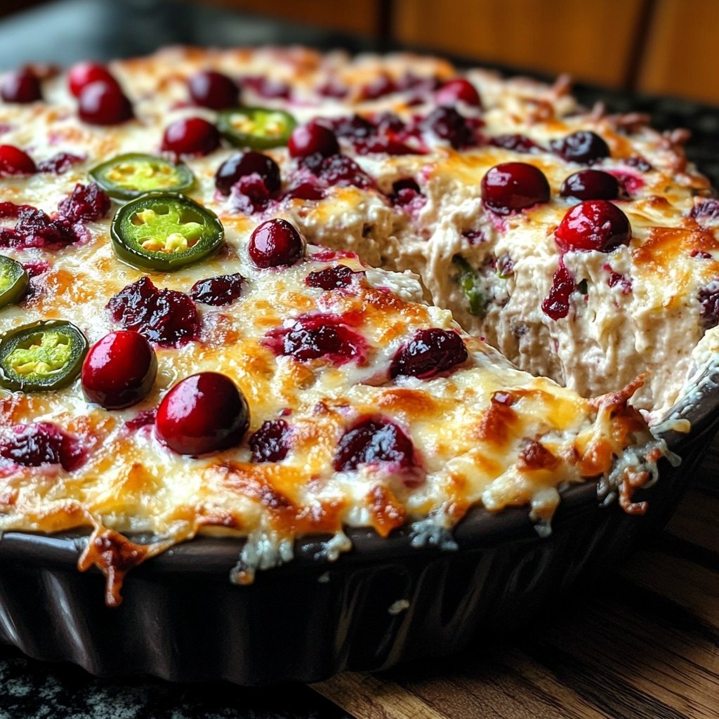Quick Cranberry Jalapeno Dip