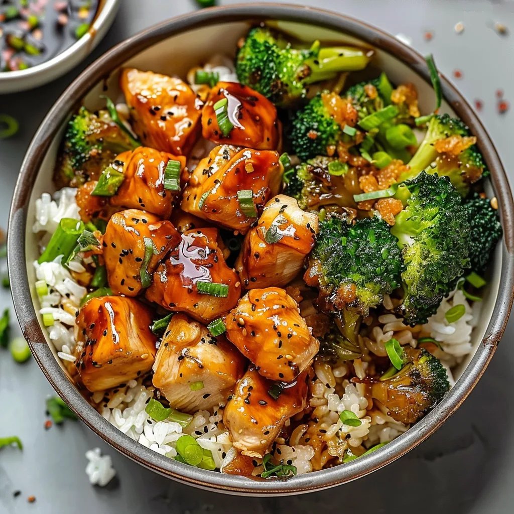 Hot Honey Chicken Bowl Sweet & Spicy