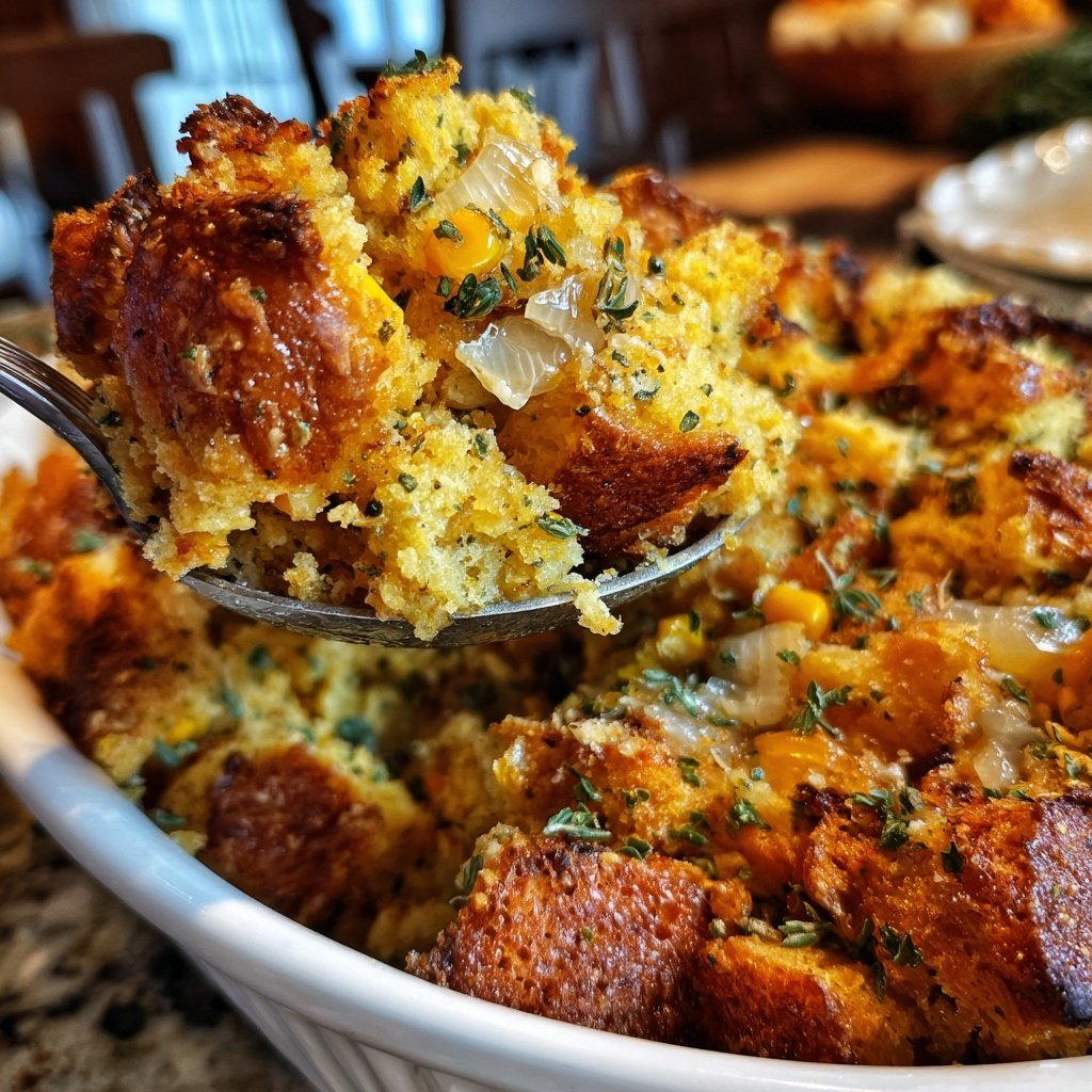 Gluten Free Stuffing with Cornbread