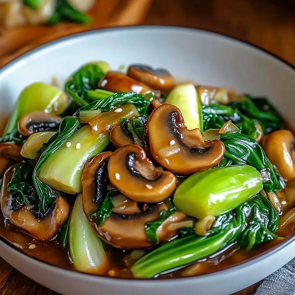 Bok Choy and Mushroom Stir Fry: An Amazing Ultimate Recipe