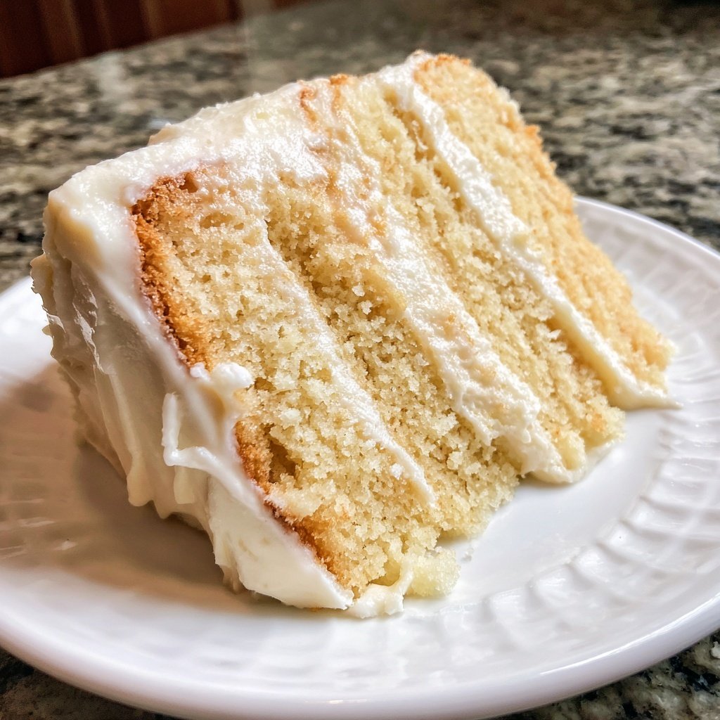 Copycat Costco Vanilla Cake