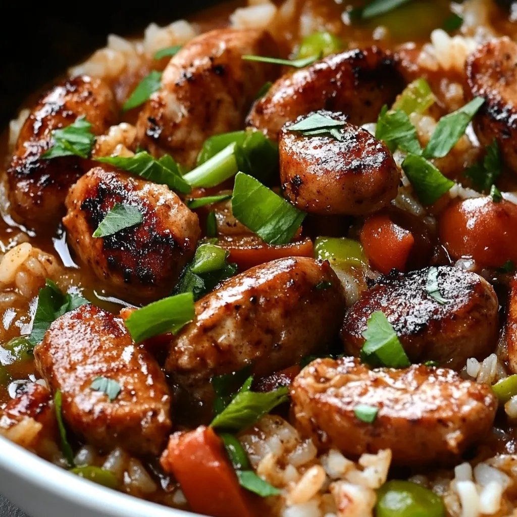 One-Pan Cajun Chicken Sausage & Rice: An Incredible Ultimate Recipe