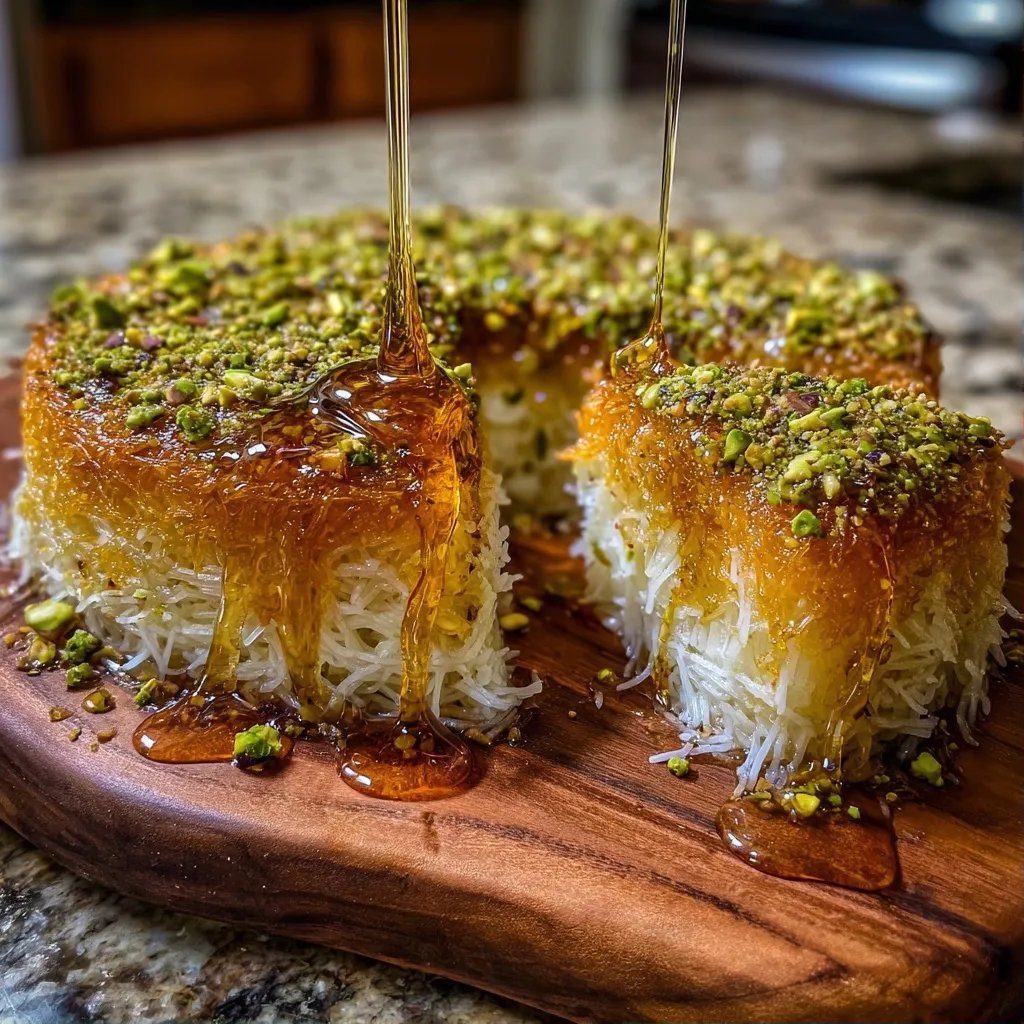 Pistachio Knafeh Dessert