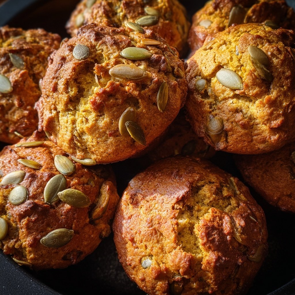 High Protein Pumpkin Spice Muffins