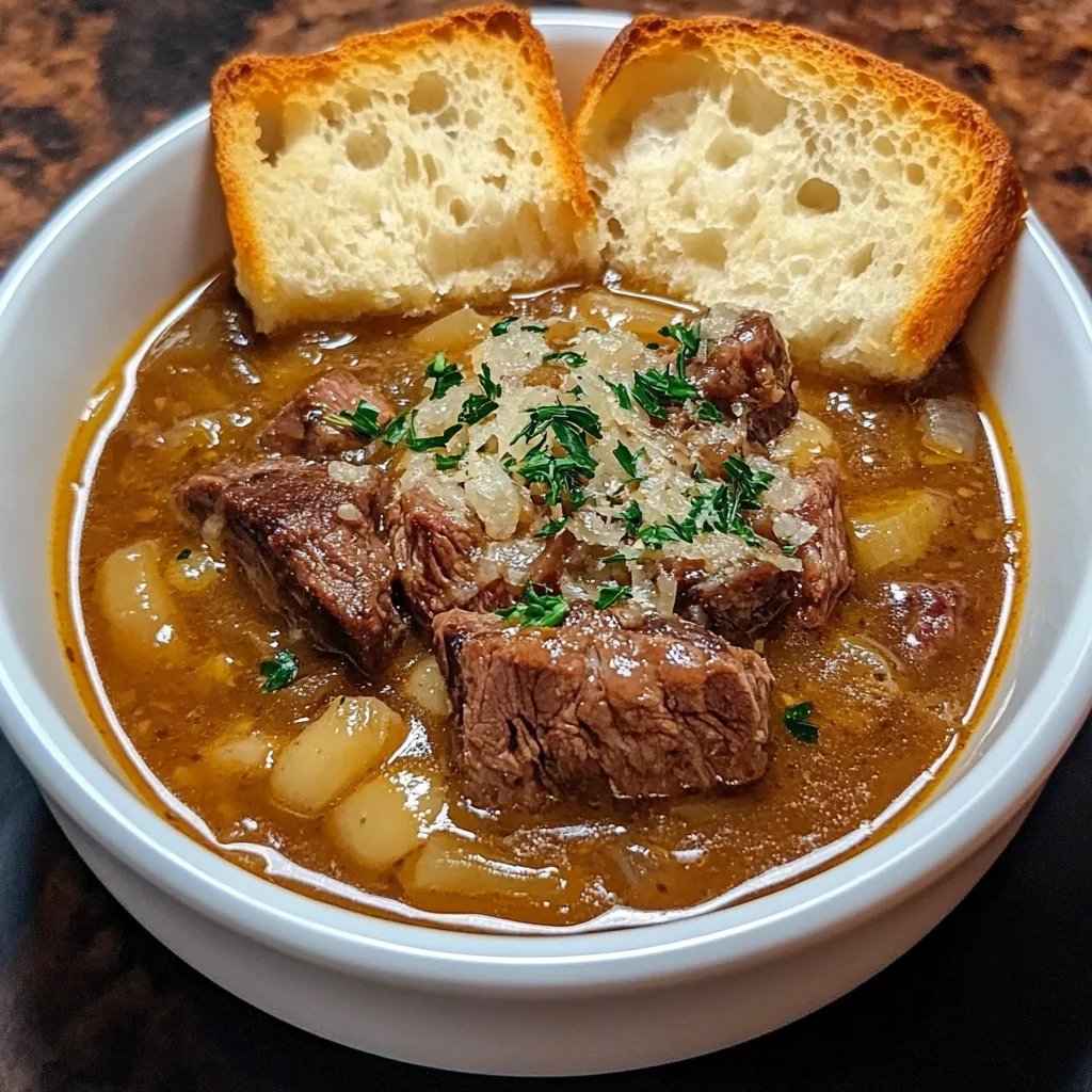 French Onion Beef Short Rib Soup: An Amazing Ultimate Recipe