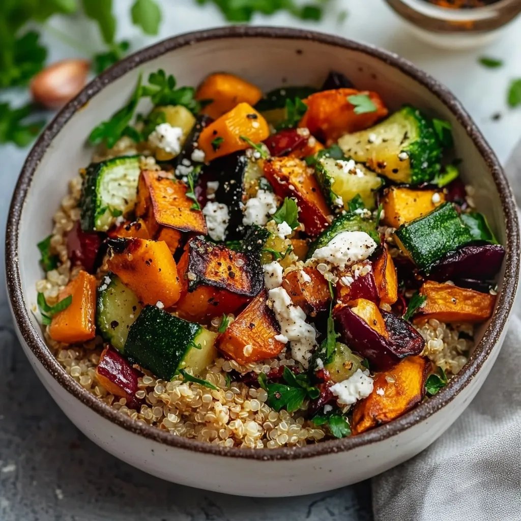 Roasted Vegetable Quinoa Bowl: An Amazing Ultimate Recipe