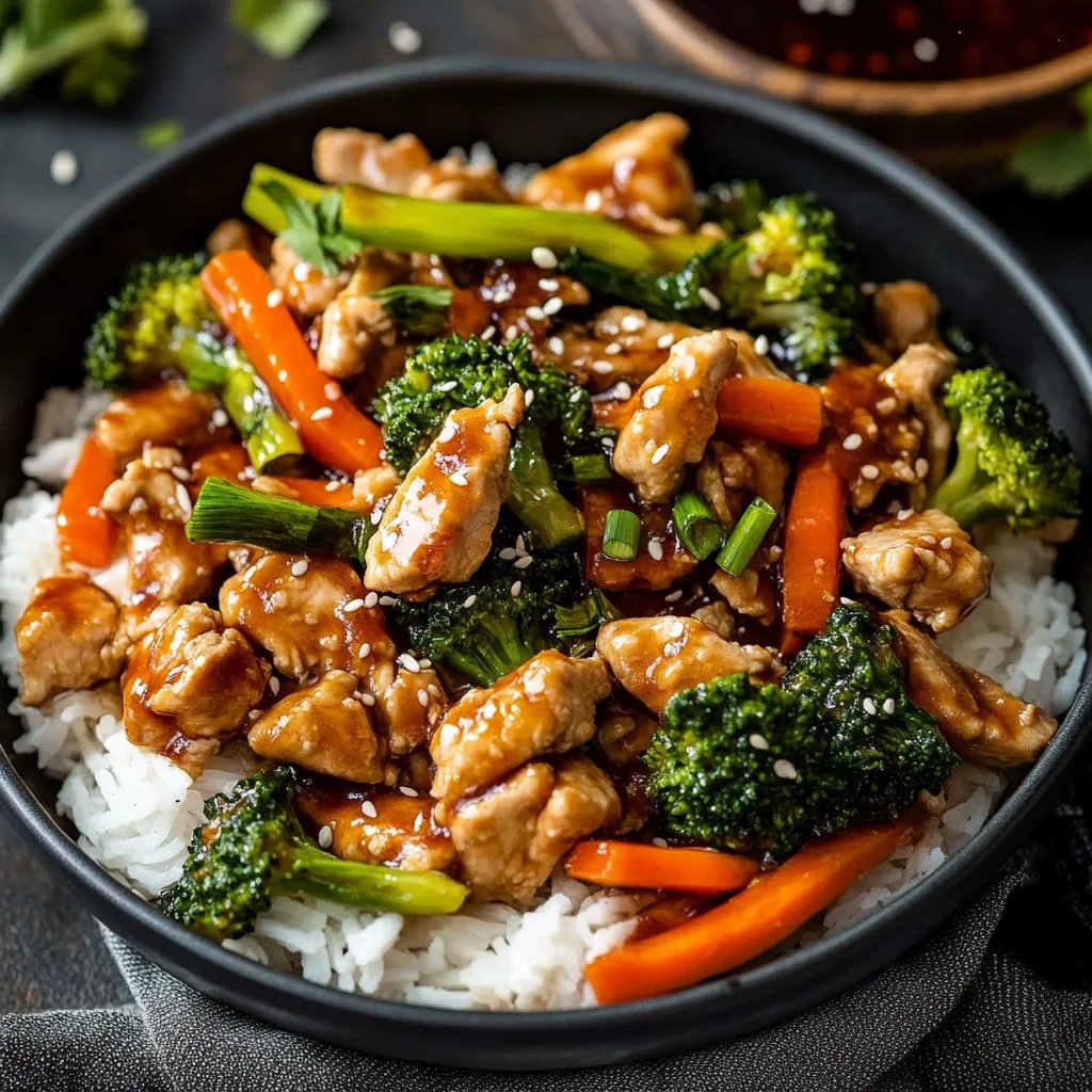 Ground Turkey Teriyaki Stir-Fry