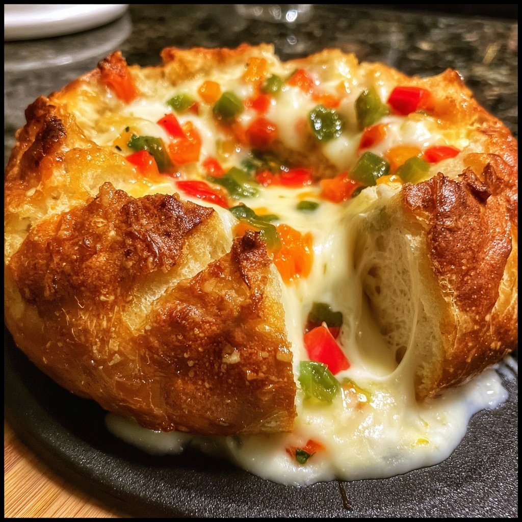 Fiesta Cheese Fondue Delight