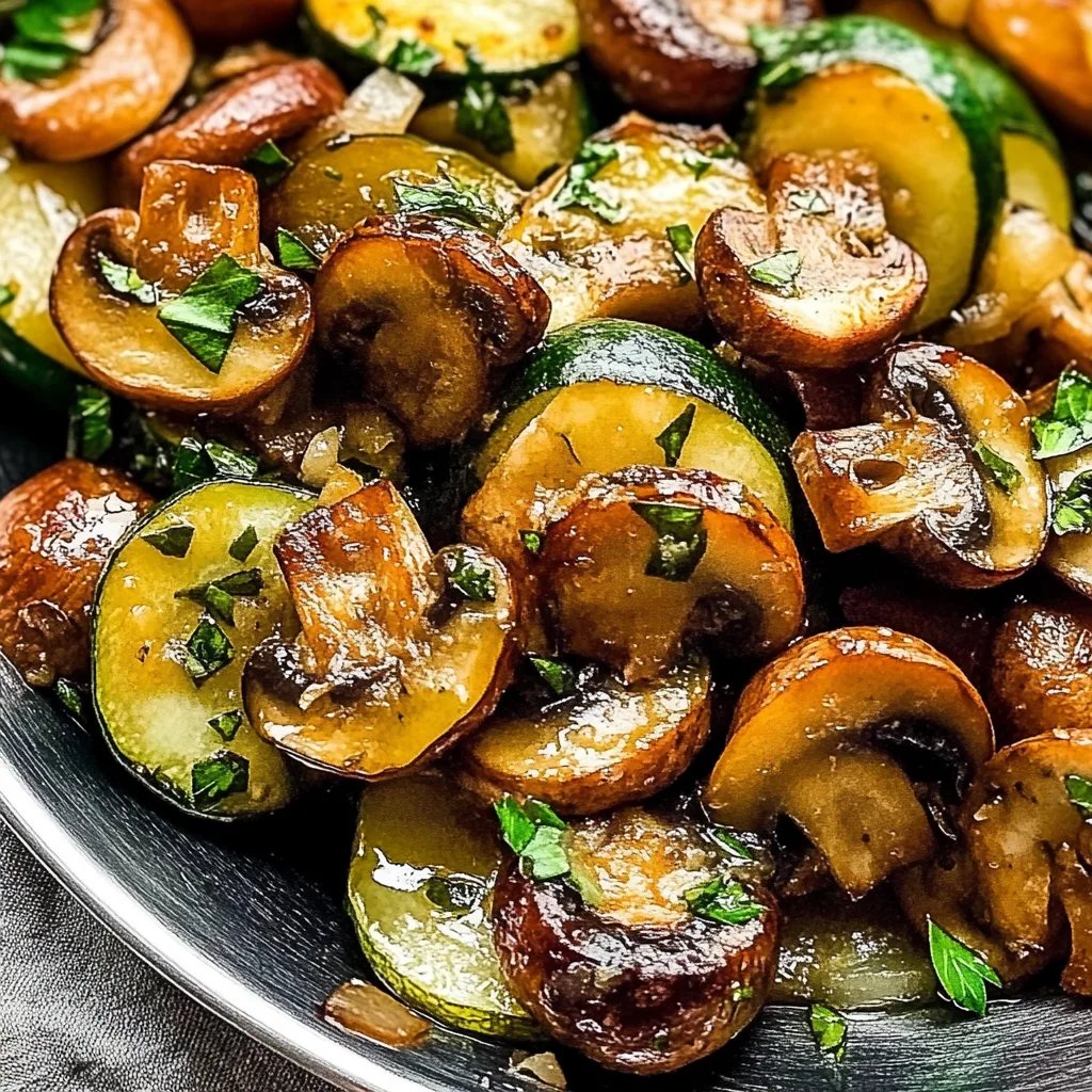 Pan-Fried Zucchini and Mushrooms: An Amazing Ultimate Recipe