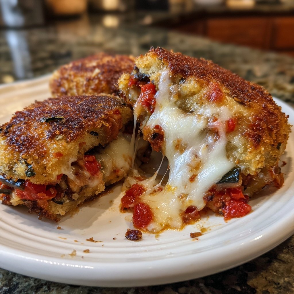 Eggplant Parmesan Sliders