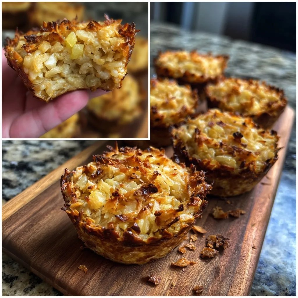 Pineapple Coconut Oat Cups
