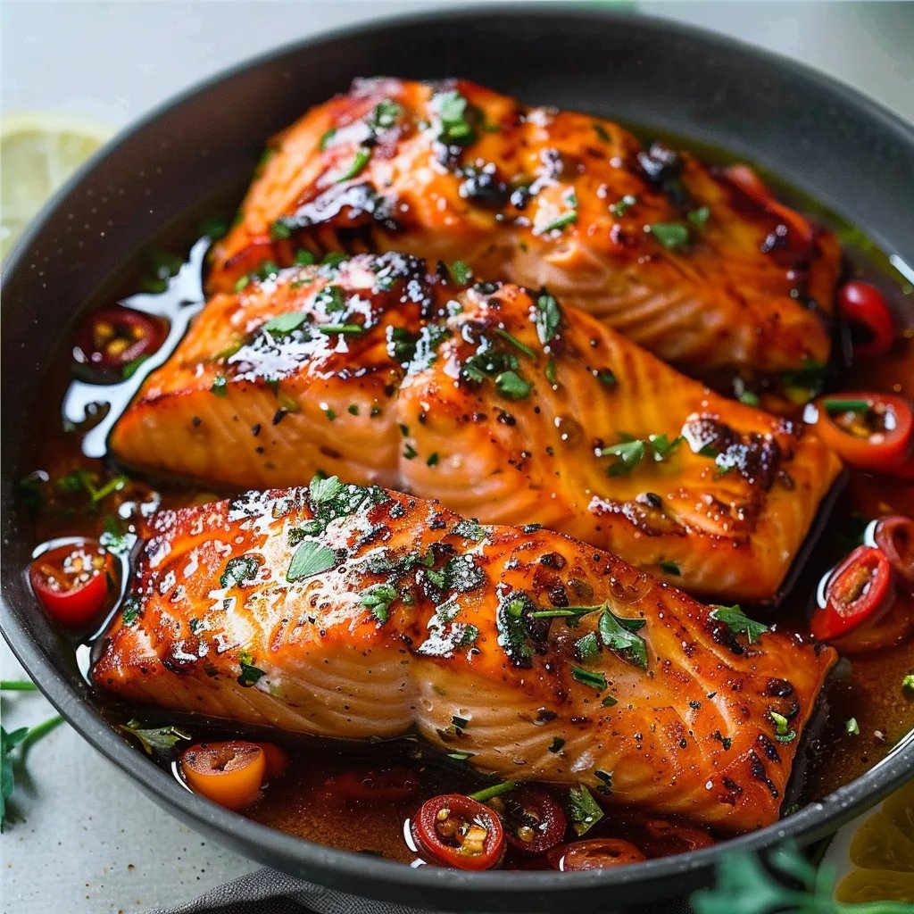 Sweet Chilli Salmon