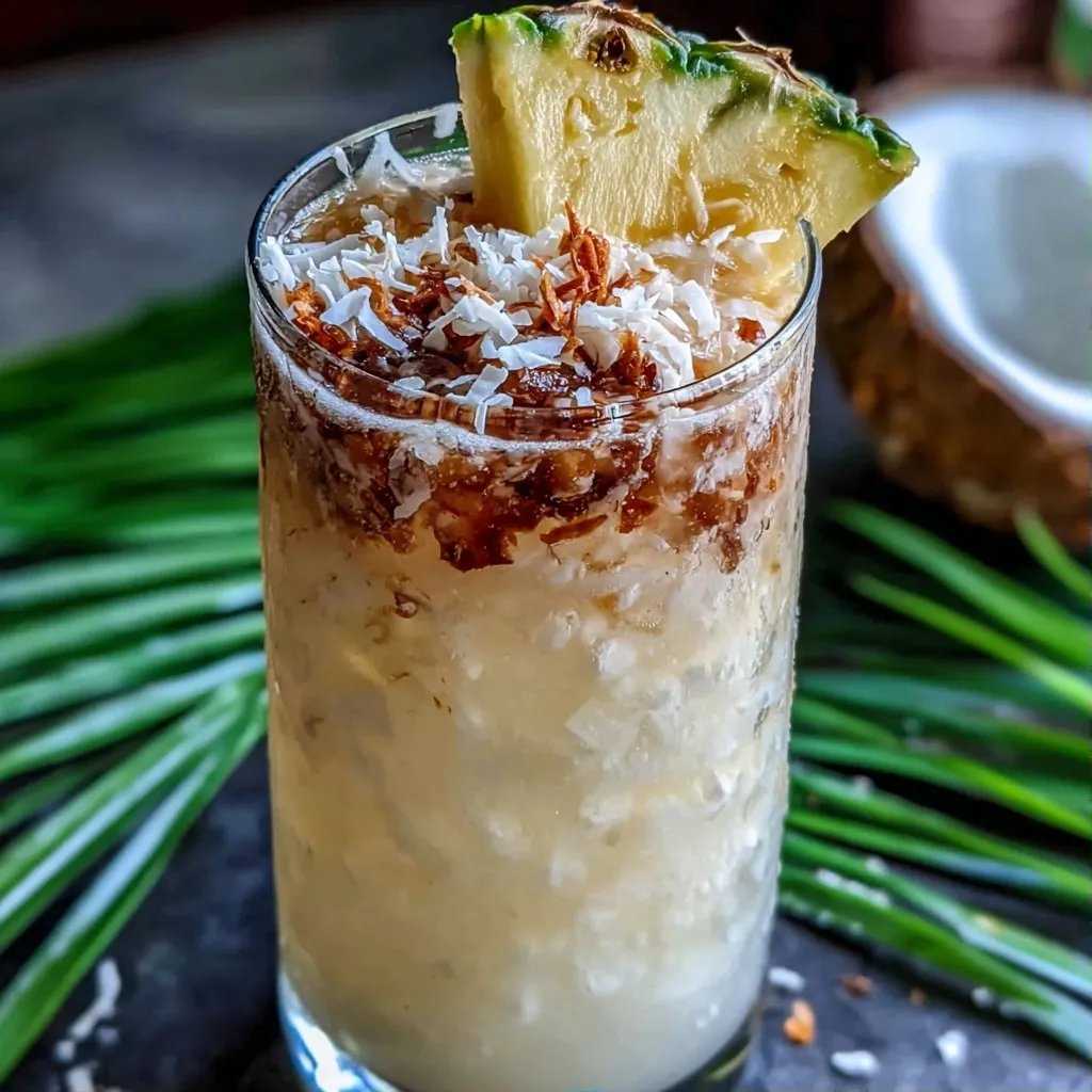 Coconut Pineapple Mocktail