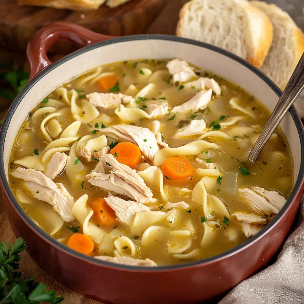 Bread Chicken Noodle Soup Recipe: An Amazing Ultimate Recipe