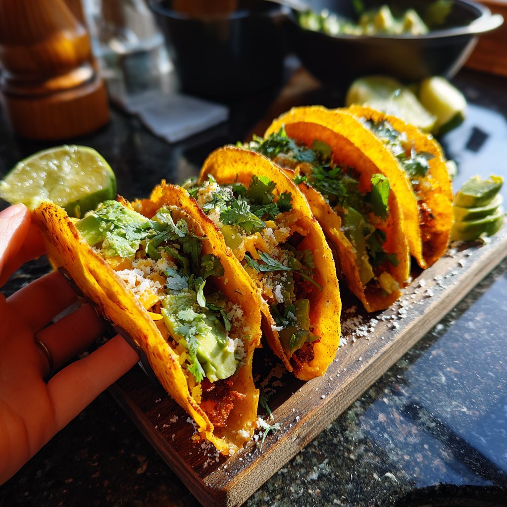 Crispy Sweet Potato Tacos