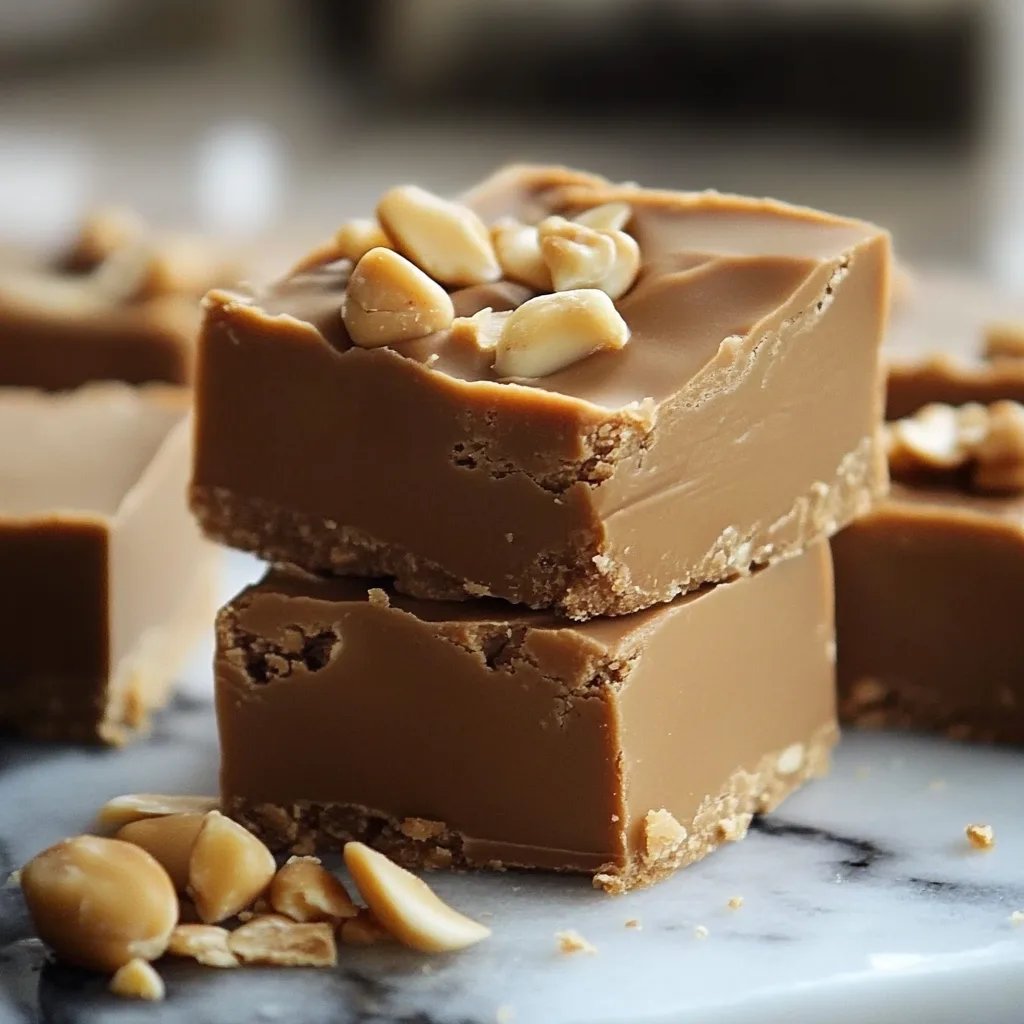 Easiest Peanut Butter Fudge
