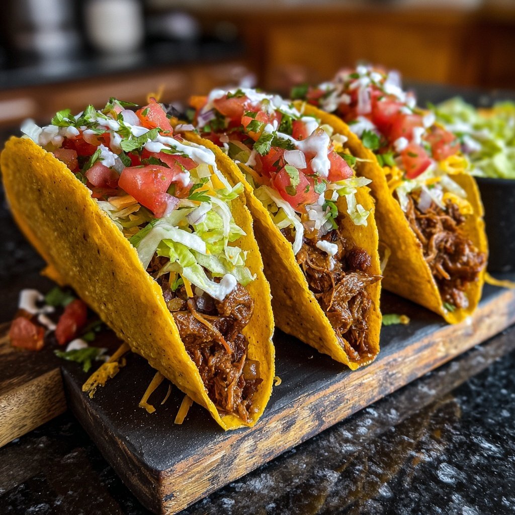 Tiny Tacos with Beef Bean