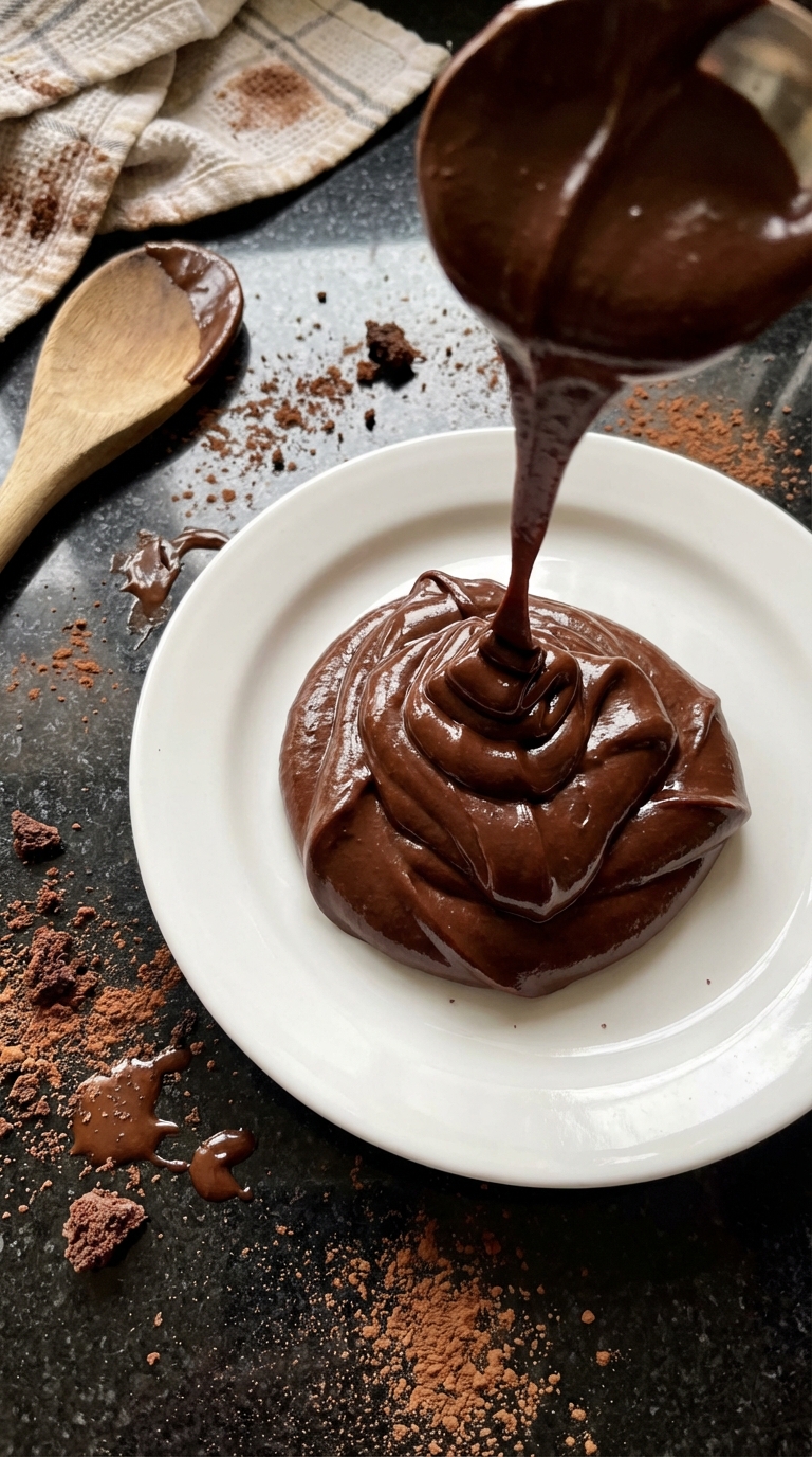 Whipped Chocolate Ganache Frosting