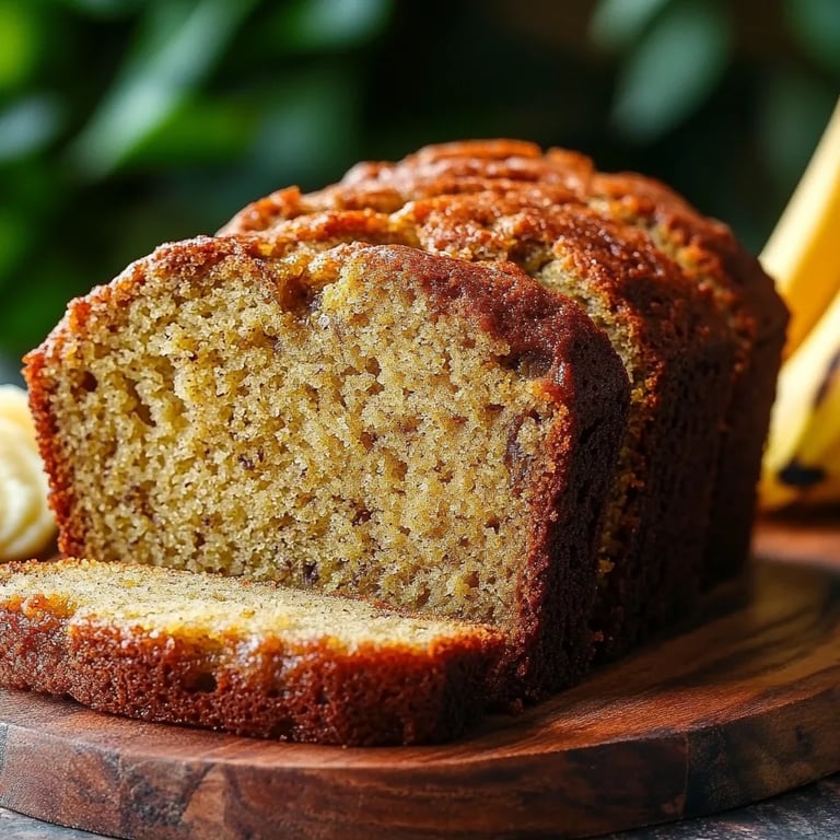 Moist Banana Bread Recipe