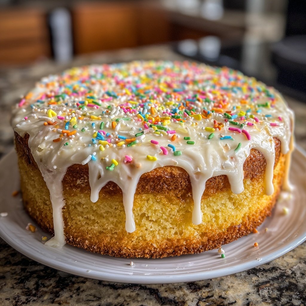 Simple Eggless Vanilla Cake for Beginners