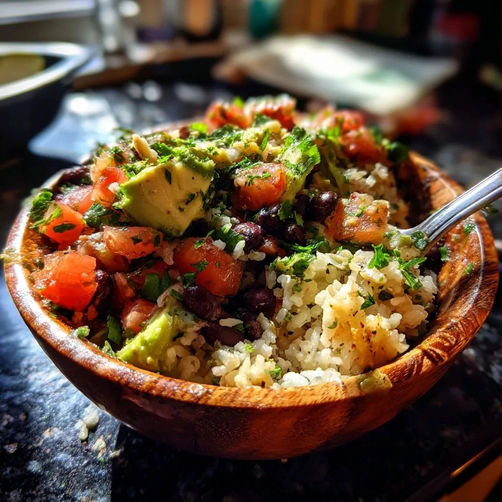 Burrito Bowl Cilantro Lime