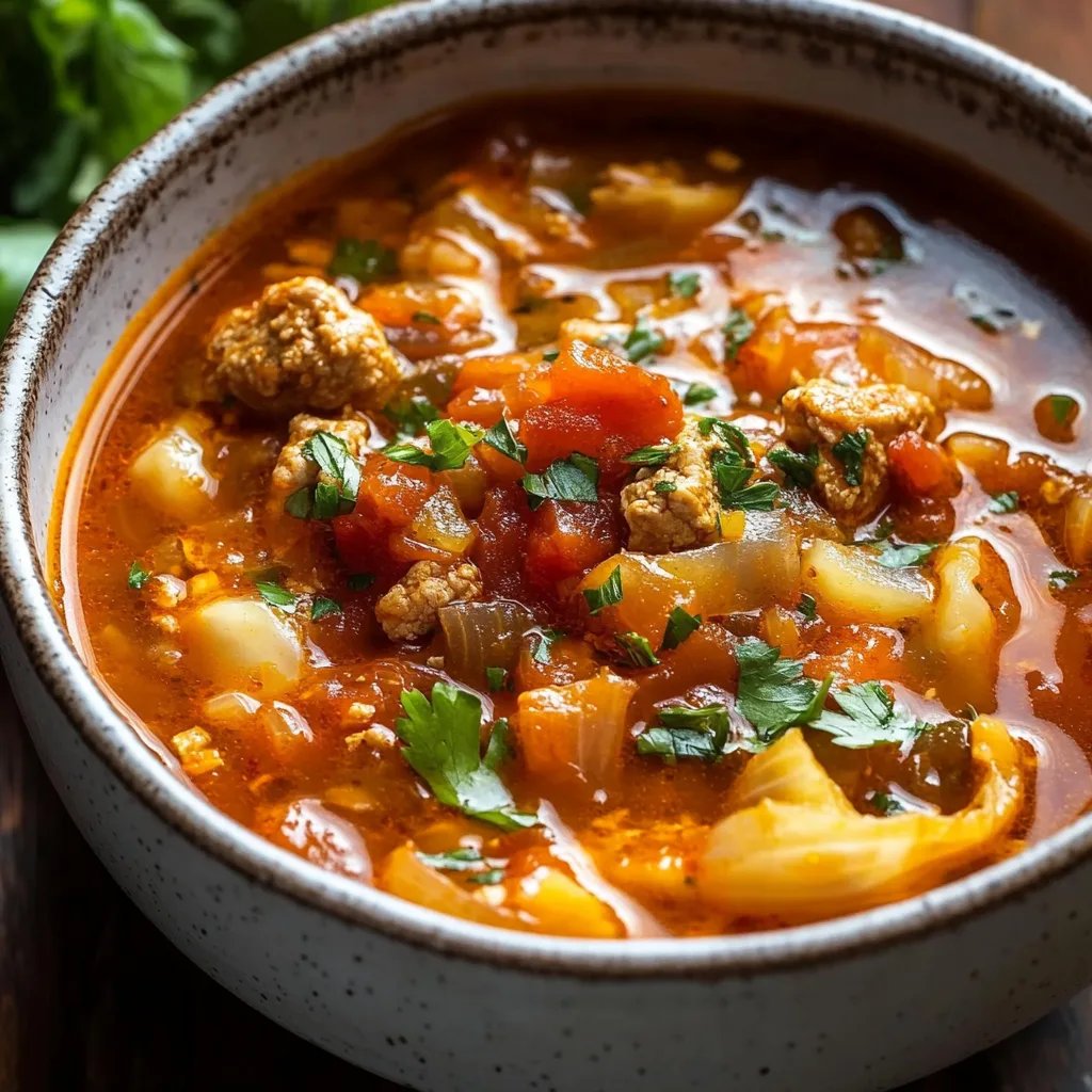 Cabbage Roll Soup: An Amazing Ultimate Recipe