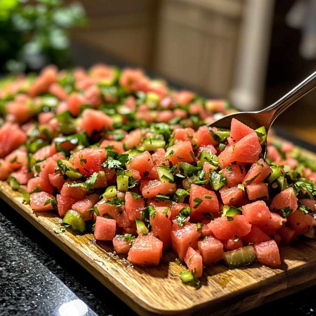 Watermelon Salsa