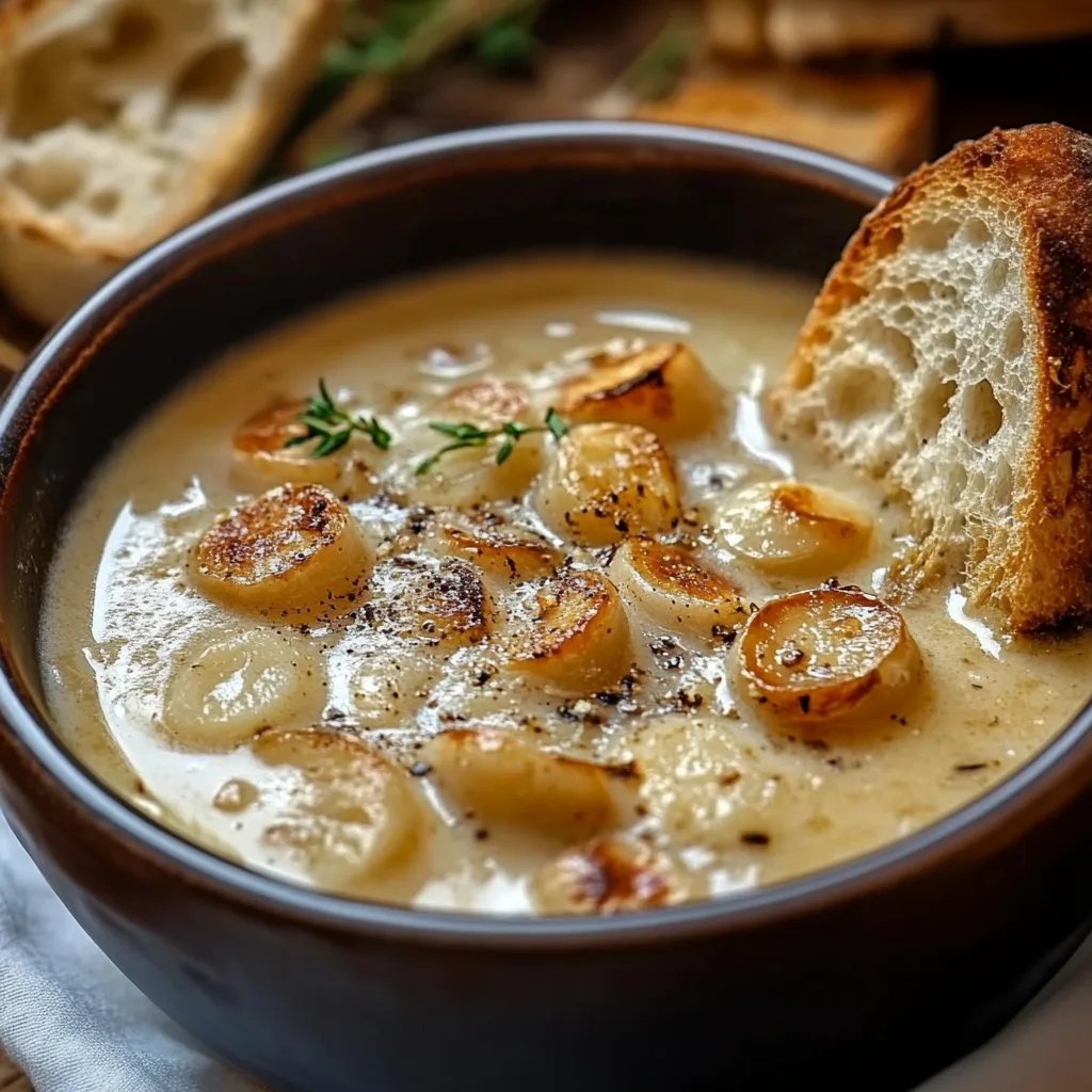 Velvety Country French Garlic Soup: The Incredible 7-Step Recipe