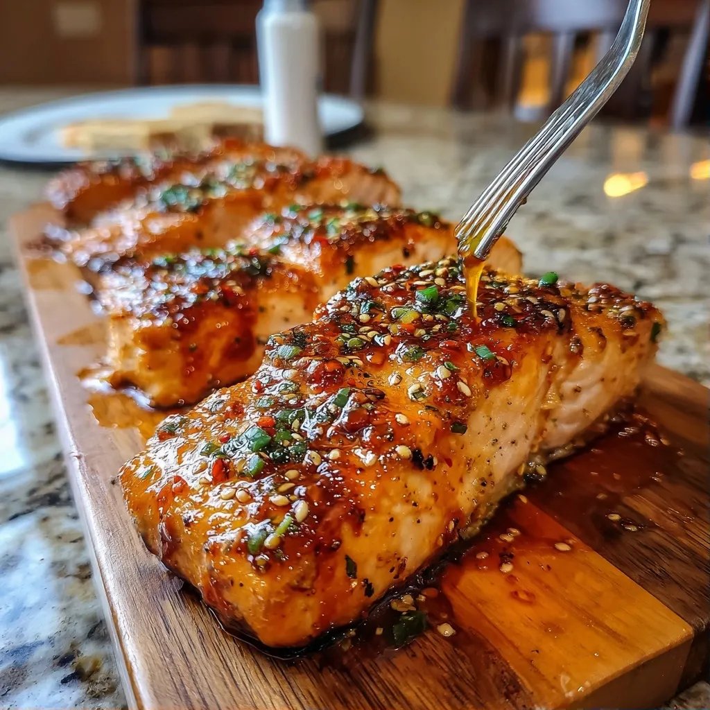 Honey Sriracha Salmon