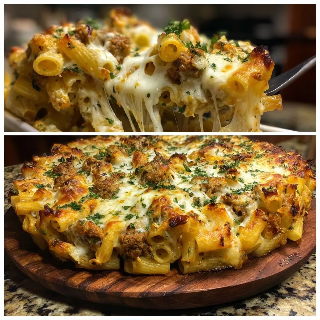 Cheesy Baked Ziti